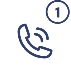 Incoming call notification icon