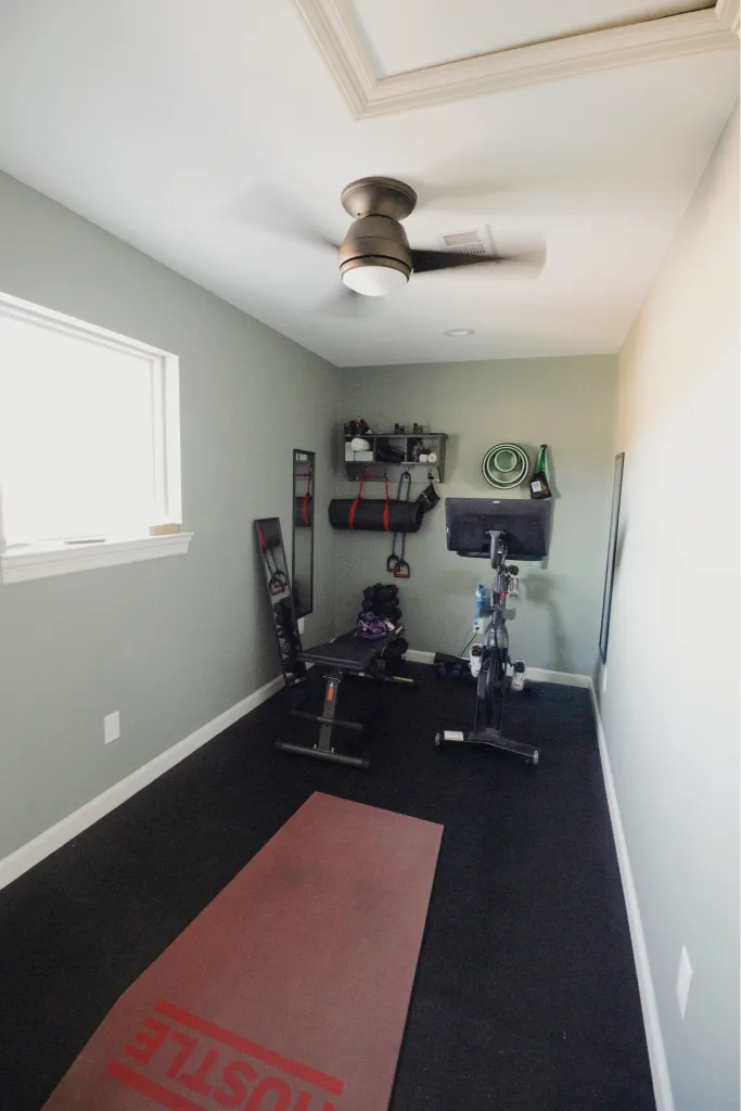 Home addition, gym
