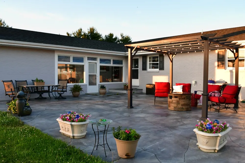 Outdoor living space
