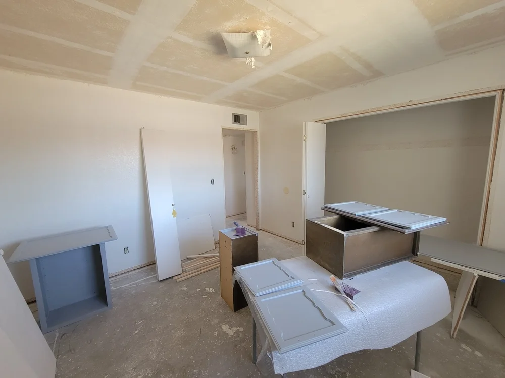 Whole house remodel in progress