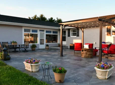 Outdoor living space