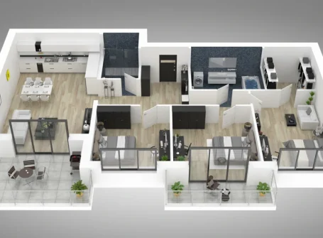 3D house modeling